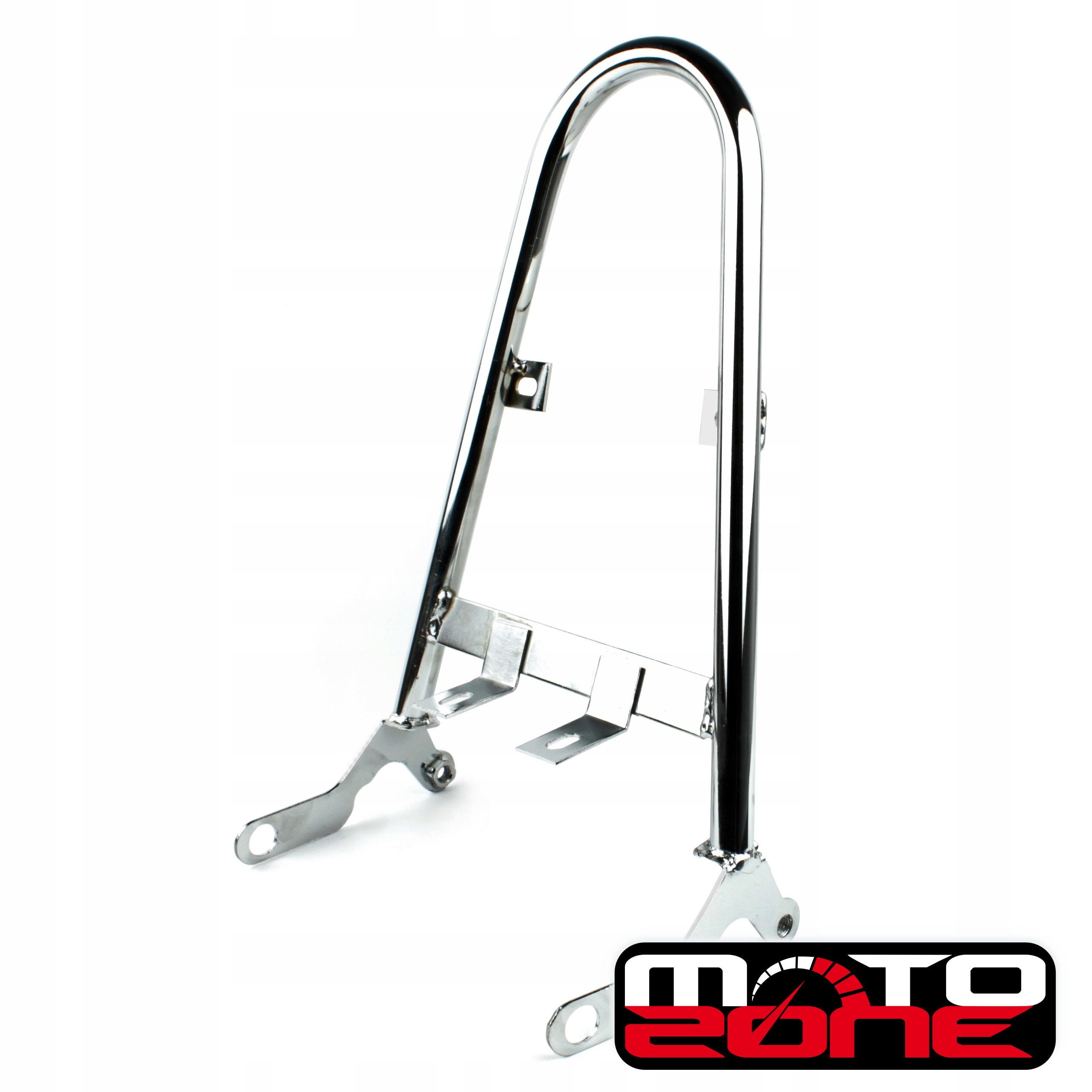 Oparcie pasażera stelaż metalowy chrom chopper