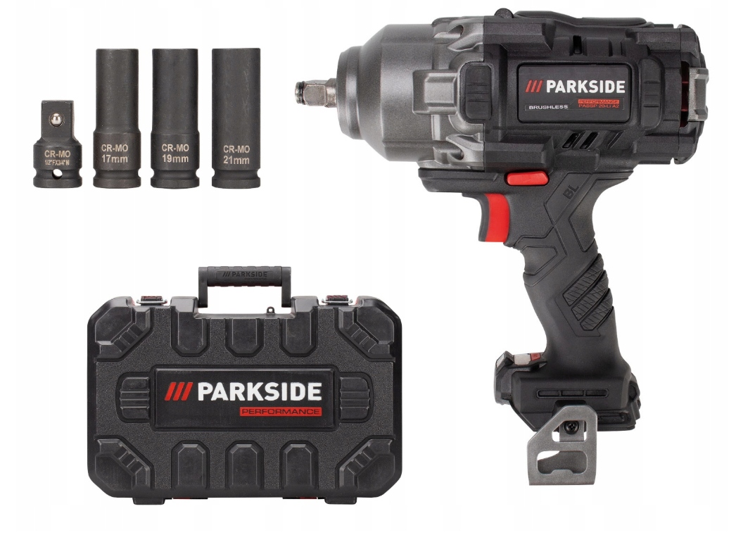 Parkside Akumulatorowy klucz udarowy 20V Passp 20-Li C4 1356 Nm