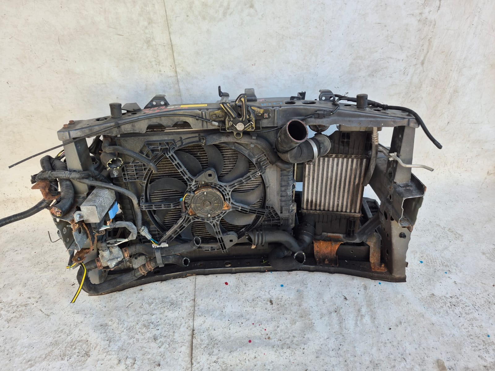NISSAN NOTE II E12 12- front body wall front pillar radiator sider