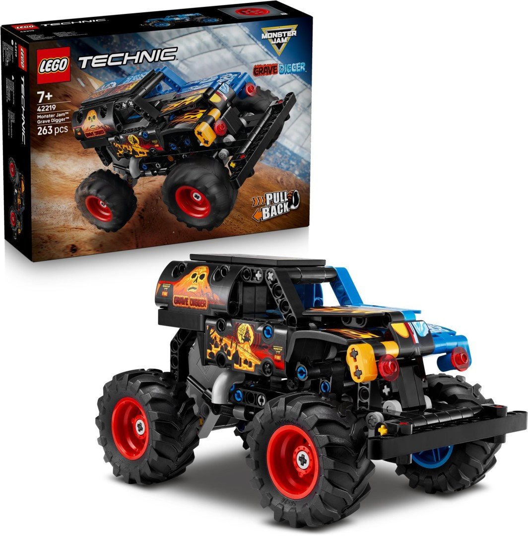 Lego Technic 42219 Monster Jam Grave Digger O...