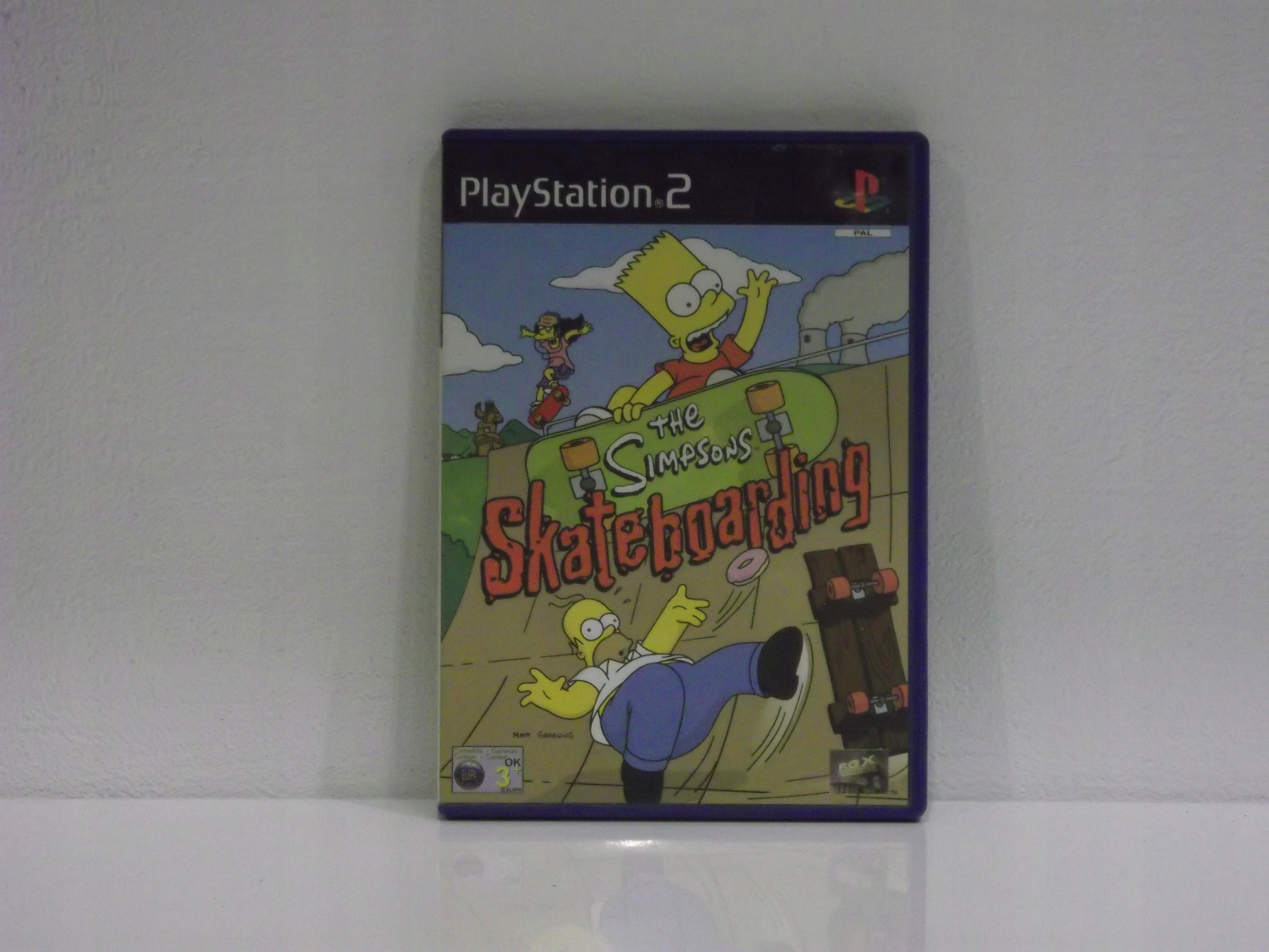 THE SIMPSONS SKATEBOARDING PS2 Platforma Sony PlayStation 2 (PS2)
