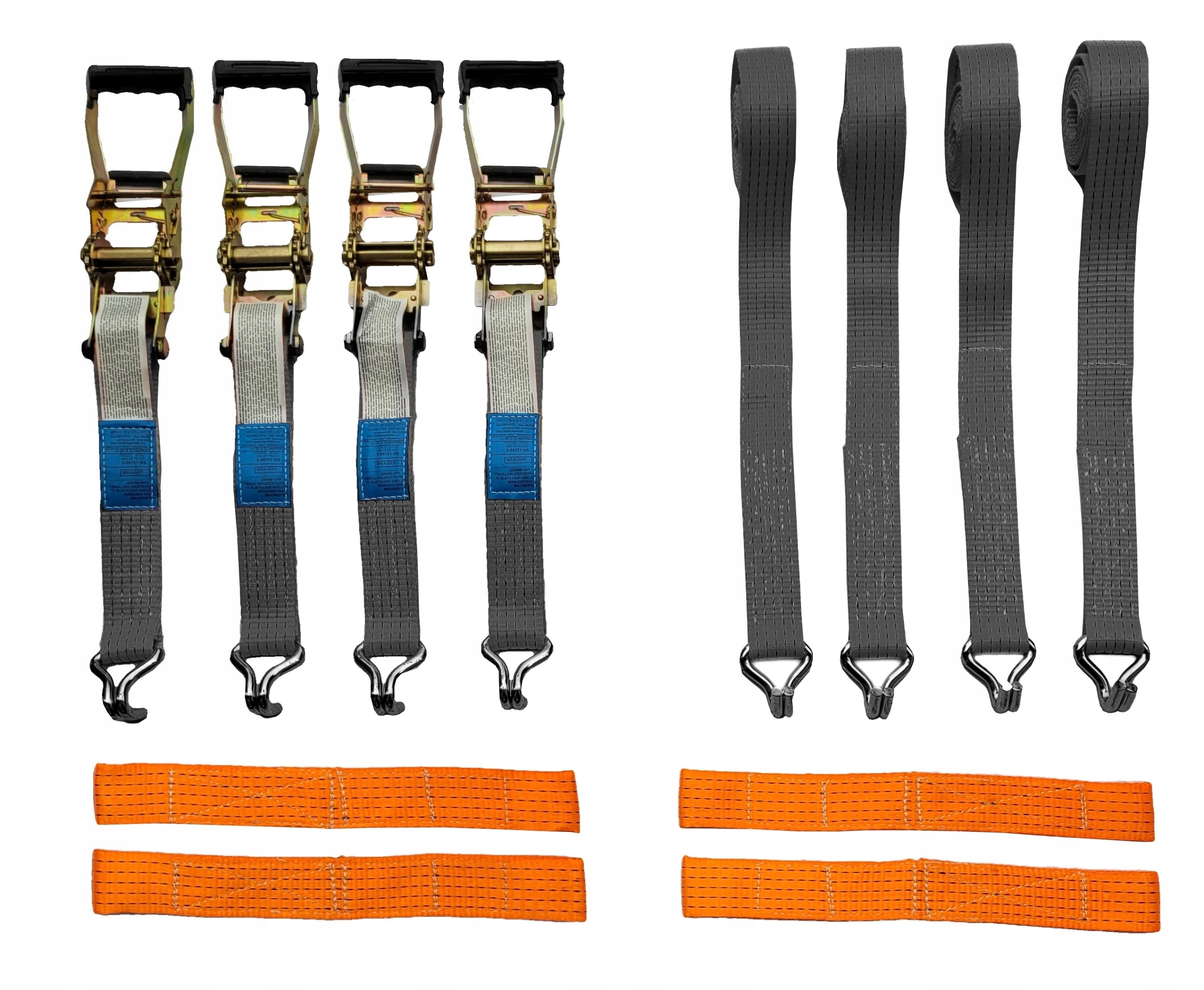 Ремни 4T прорезиненные ручки 2pkt ремень