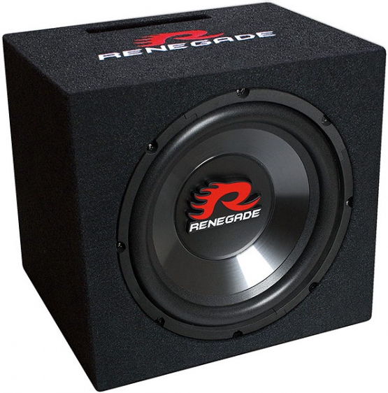 Renegade RXV1200 300W Rms 4ohm Subwoofer Skrzynia Basowa Bass-reflex 30cm