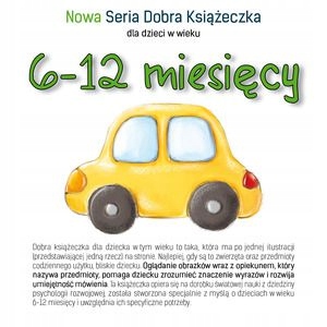 

Nowa dobra książeczka 6-12 miesięcy Tekturka