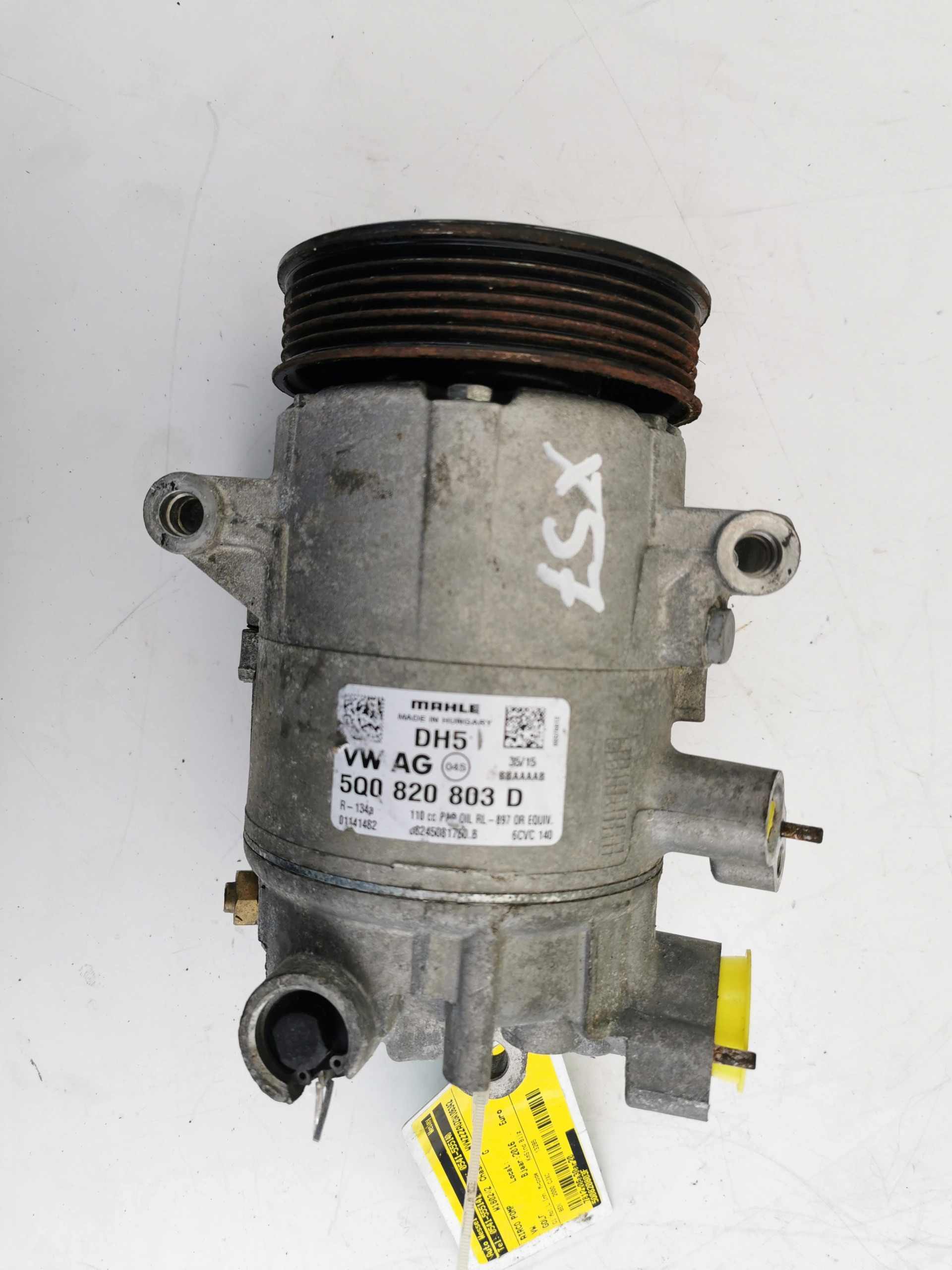 VW GOLF 2.0B 5Q0820803F CJXC kompressor klimaanlage