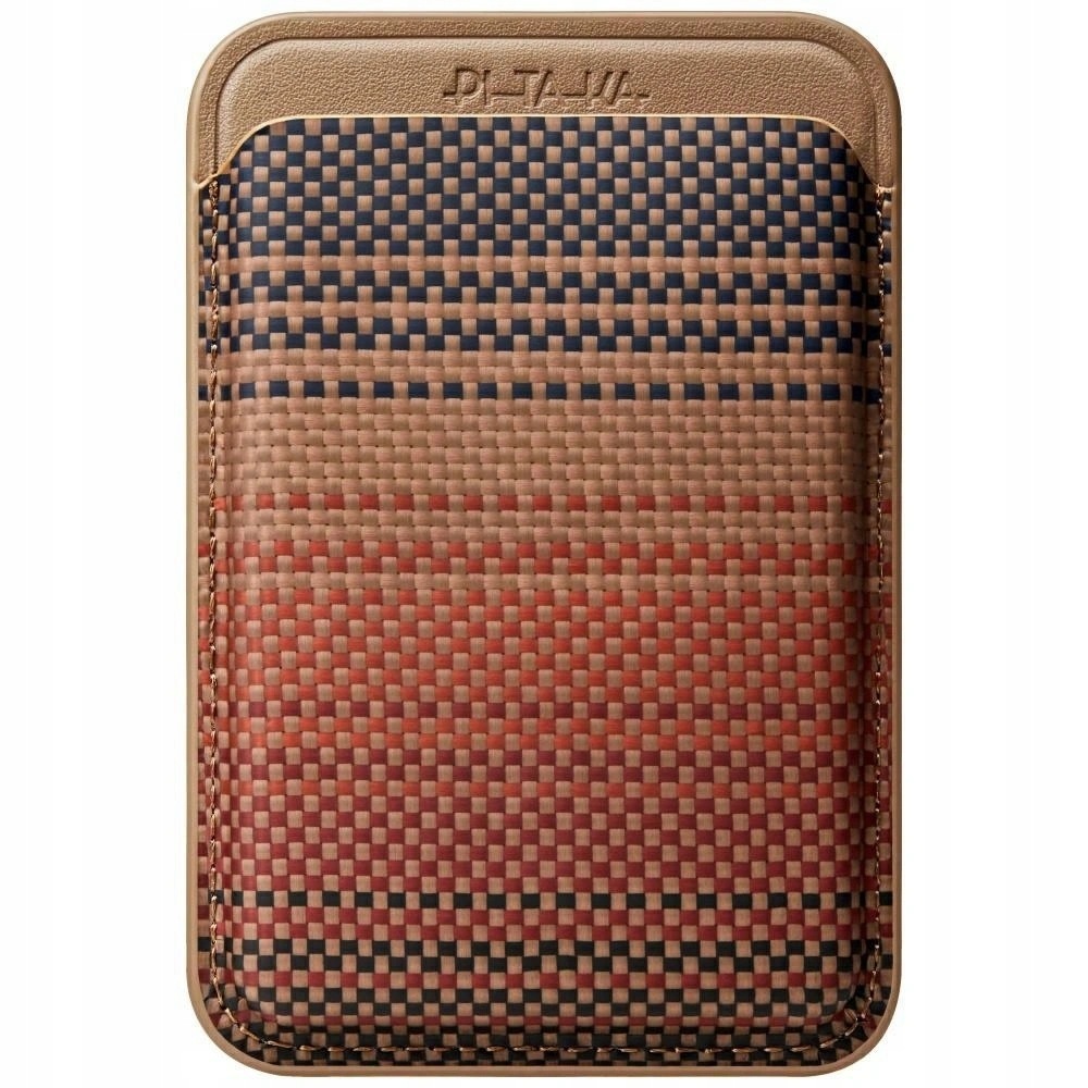 Magnetická peněženka Pitaka Woven Wallet MagSafe sunset