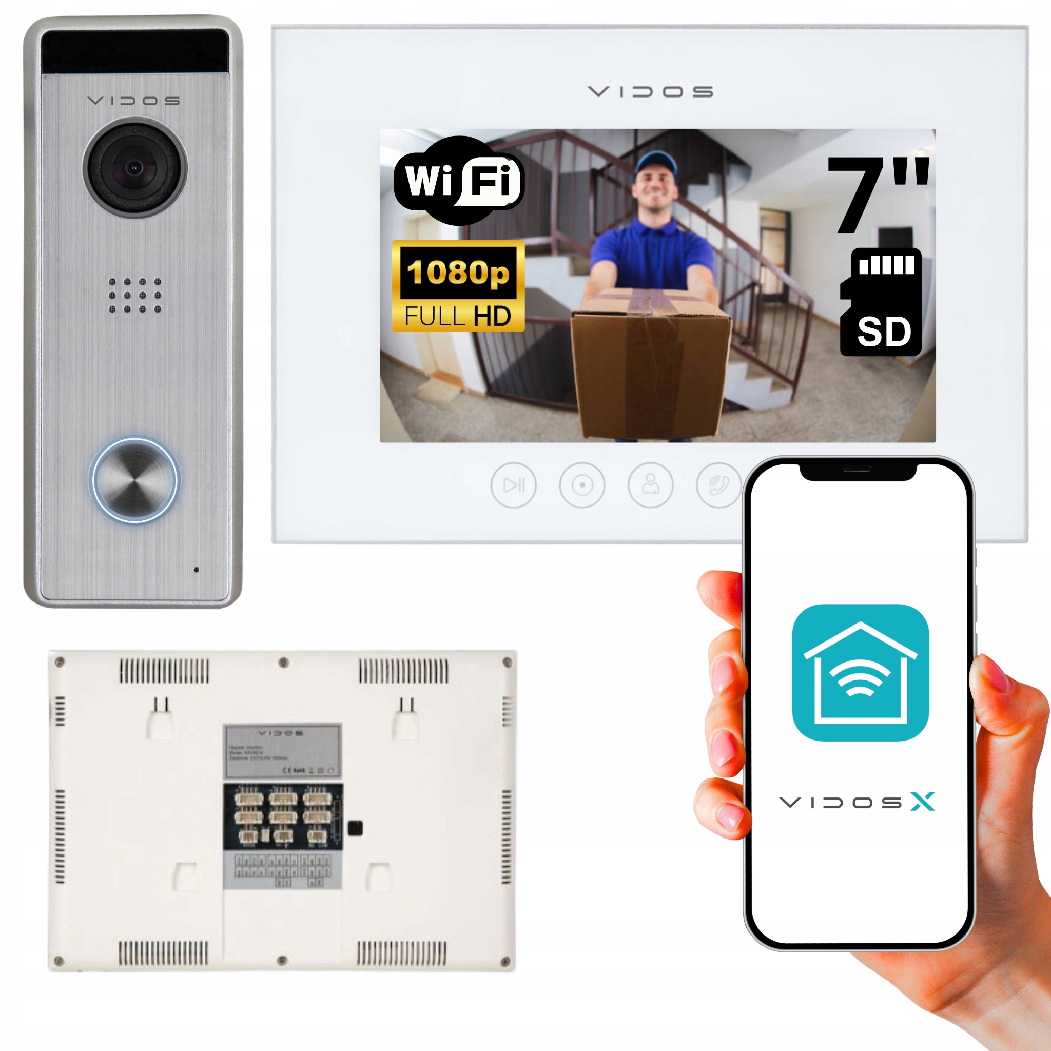 Zestaw wideodomofonowy Vidos M11W-X S10