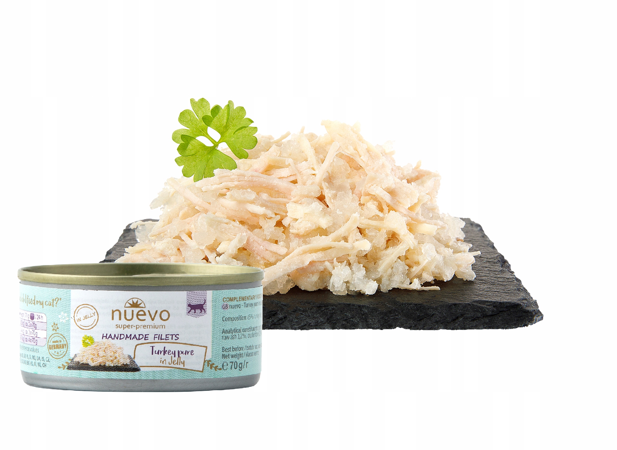 Levně Nuevo Premium plechovka Čistý filé z krůty 70 g