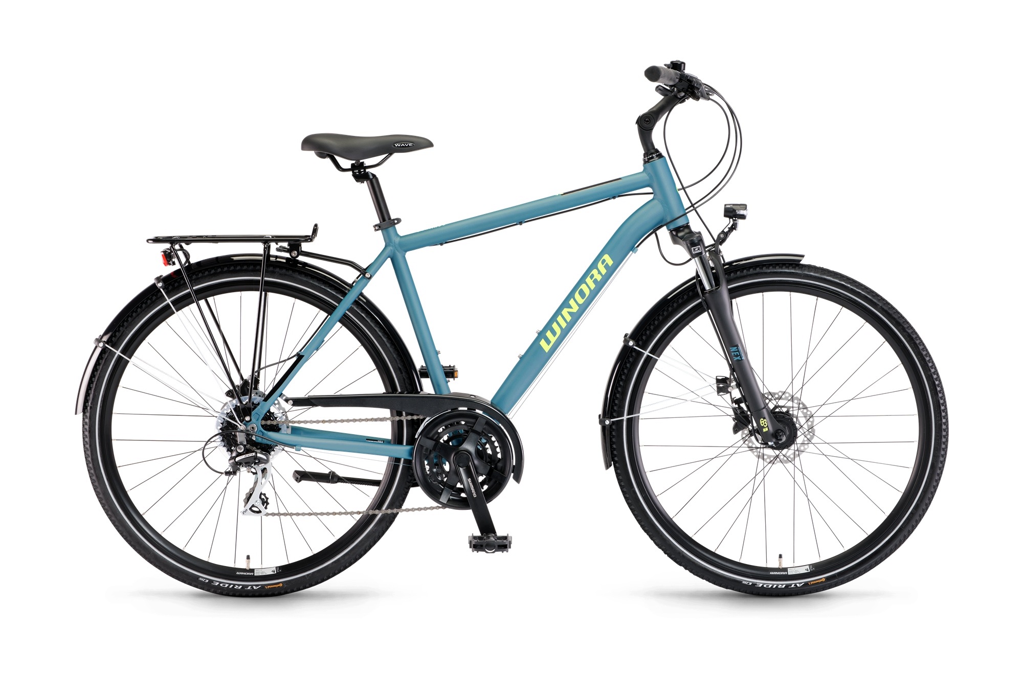 Rower trekkingowy Winora Domingo 24 Gent 52 cm niebieski