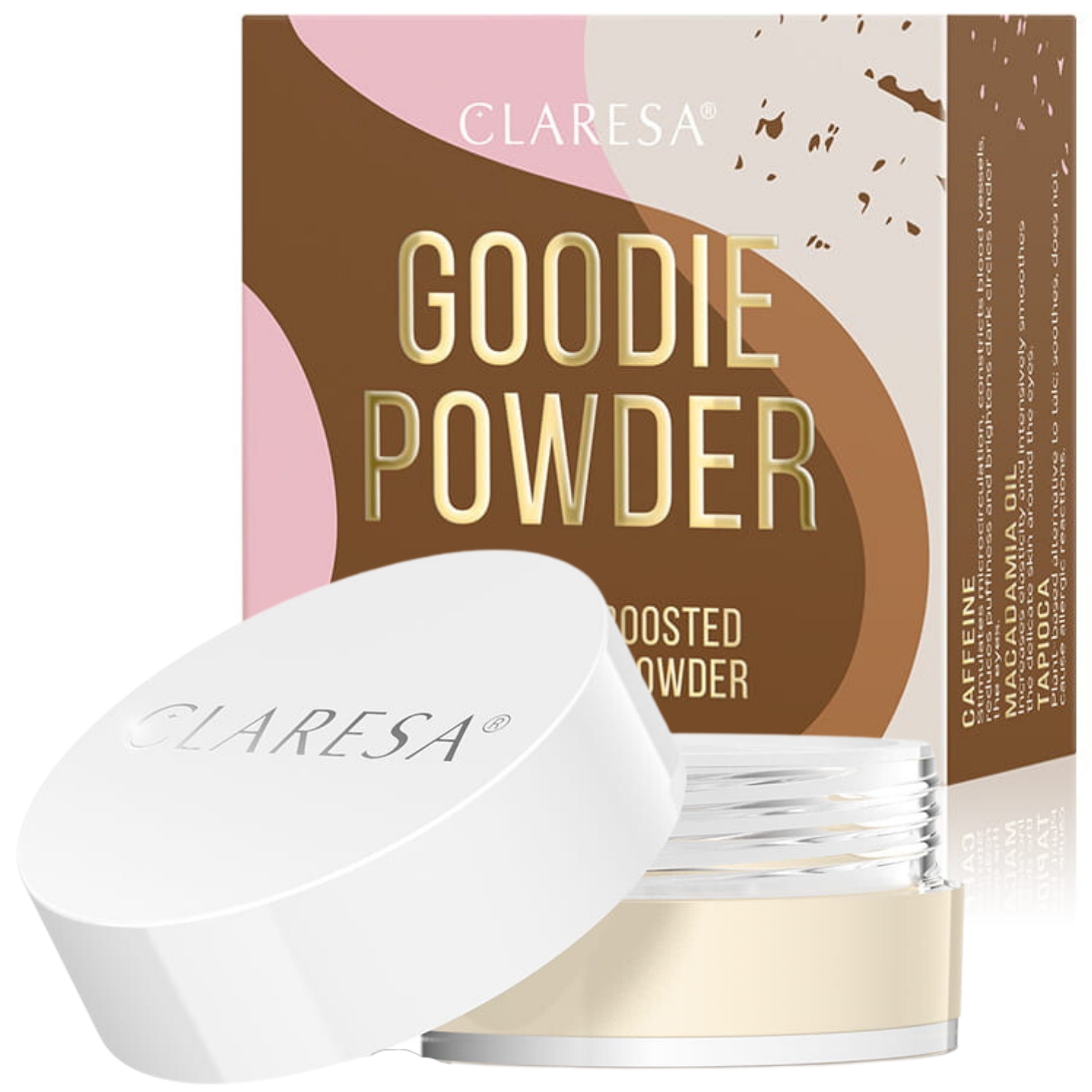 

Claresa Goodie Powder puder pod oczy z kofeiną