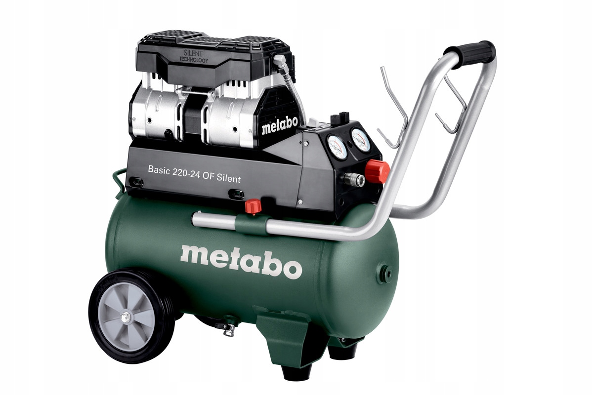 Bezolejový kompresor Metabo Basic 220-24 Of Silent 24 l 8 bar