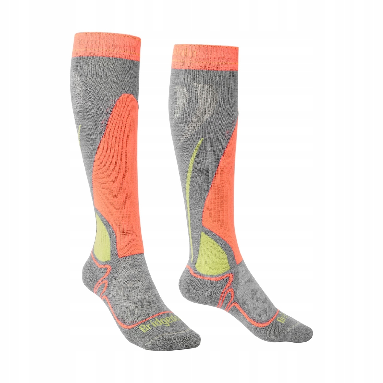 Dziecięce skarpety narciarskie Bridgedale Junior Racer Merino 34-36