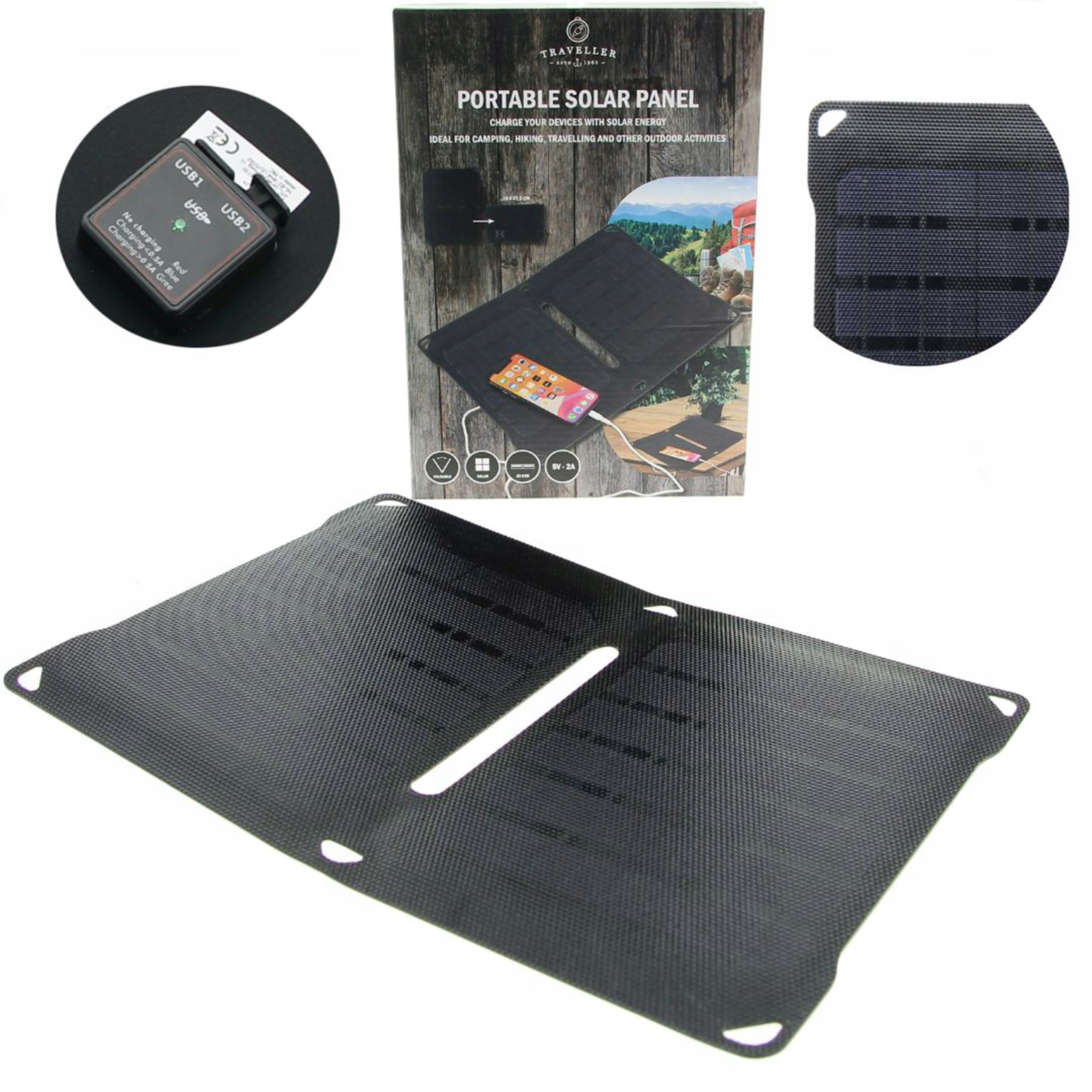 

Ładowarka Solarna 5V 10W Panel Solarny Słoneczny