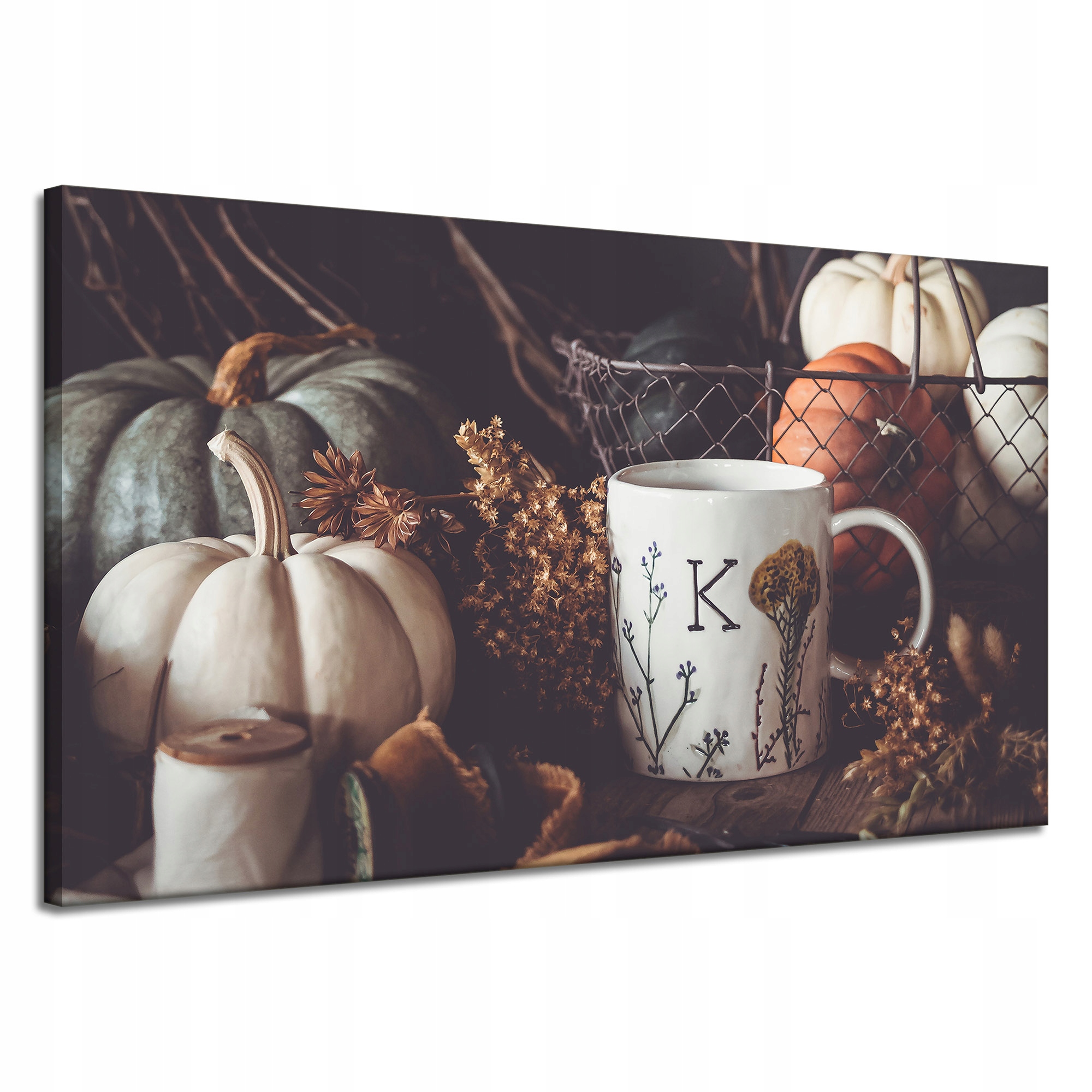 Obraz na plátně Dýně Retro Vintage Podzim 120x70