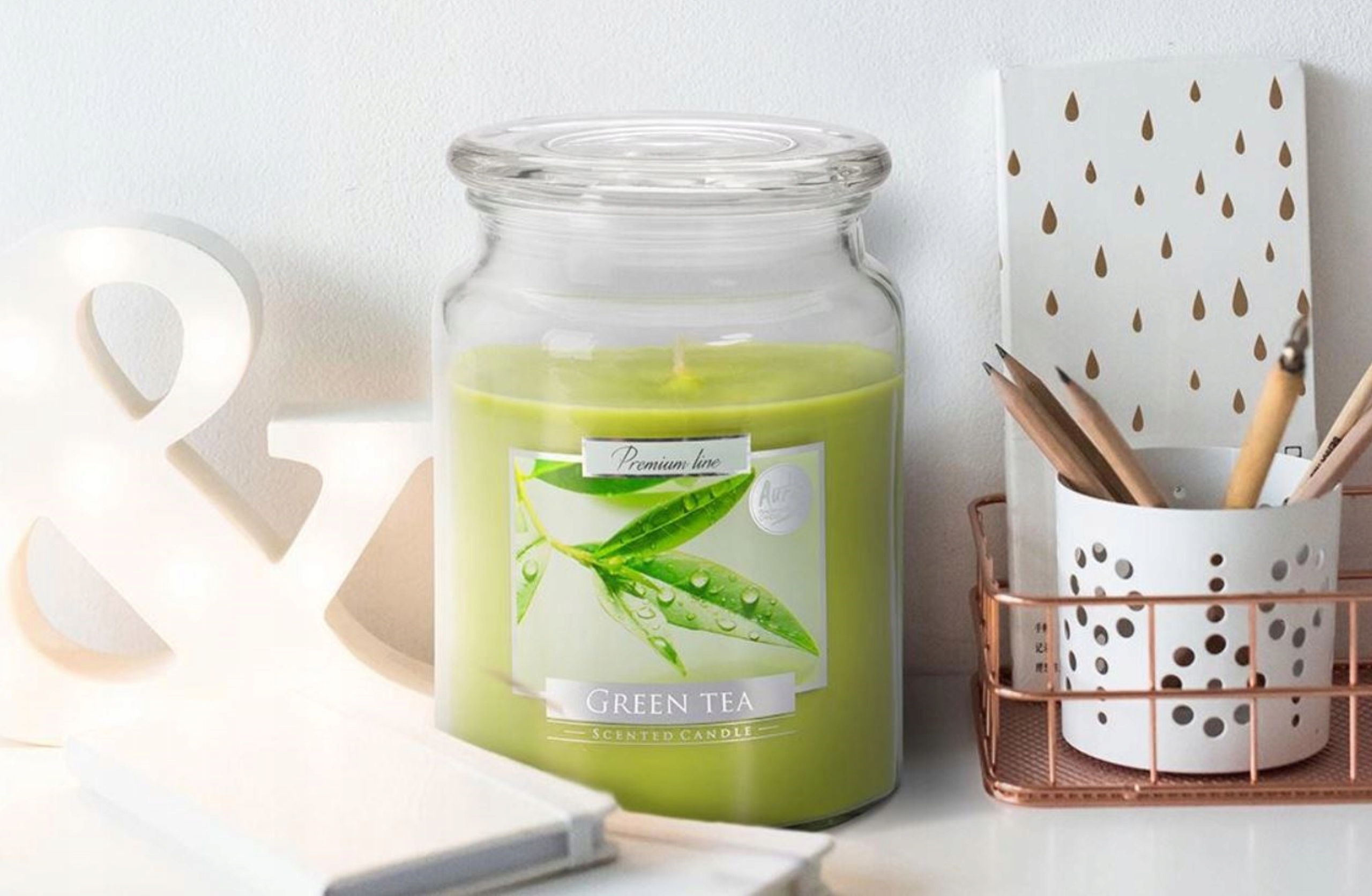 ŚWIECE ZAPACHOWE ŚWIEŻE SŁODKIE ŚWIECZKI 2X ŚWIECA ZESTAW NA PREZENT XXL Marka Aura