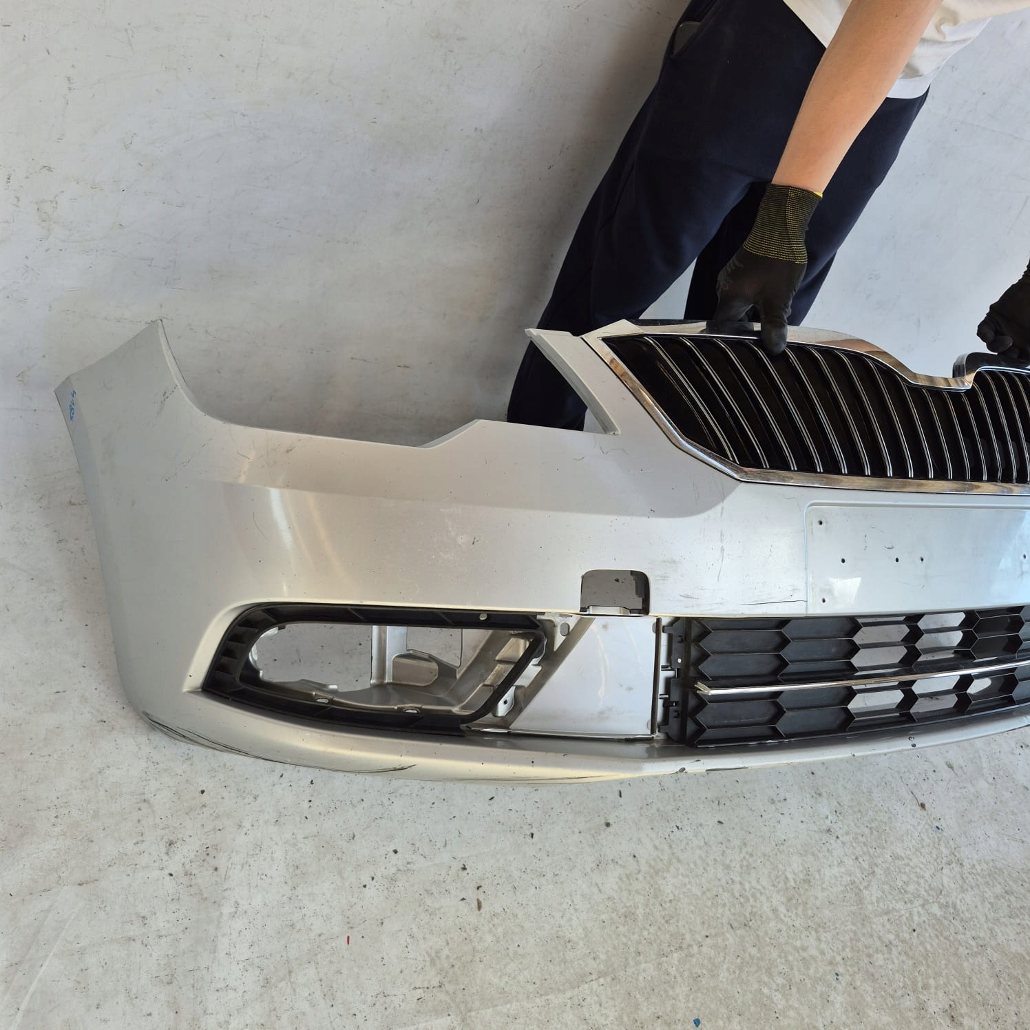 SKODA SUPERB II 2 LIFT 13-15 bumper front front