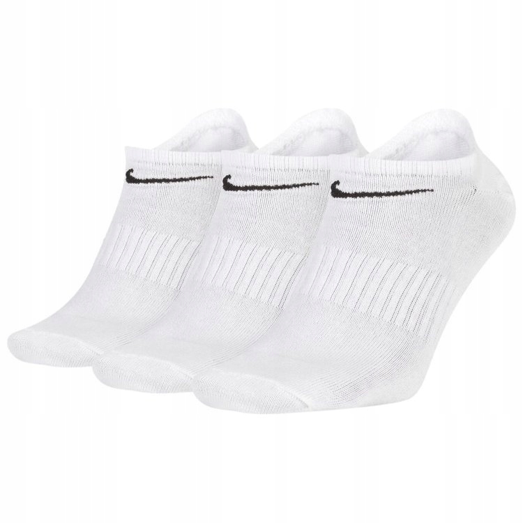 

Nike Skarpety Stopki SX7678 r.34-38 Białe 3PAK