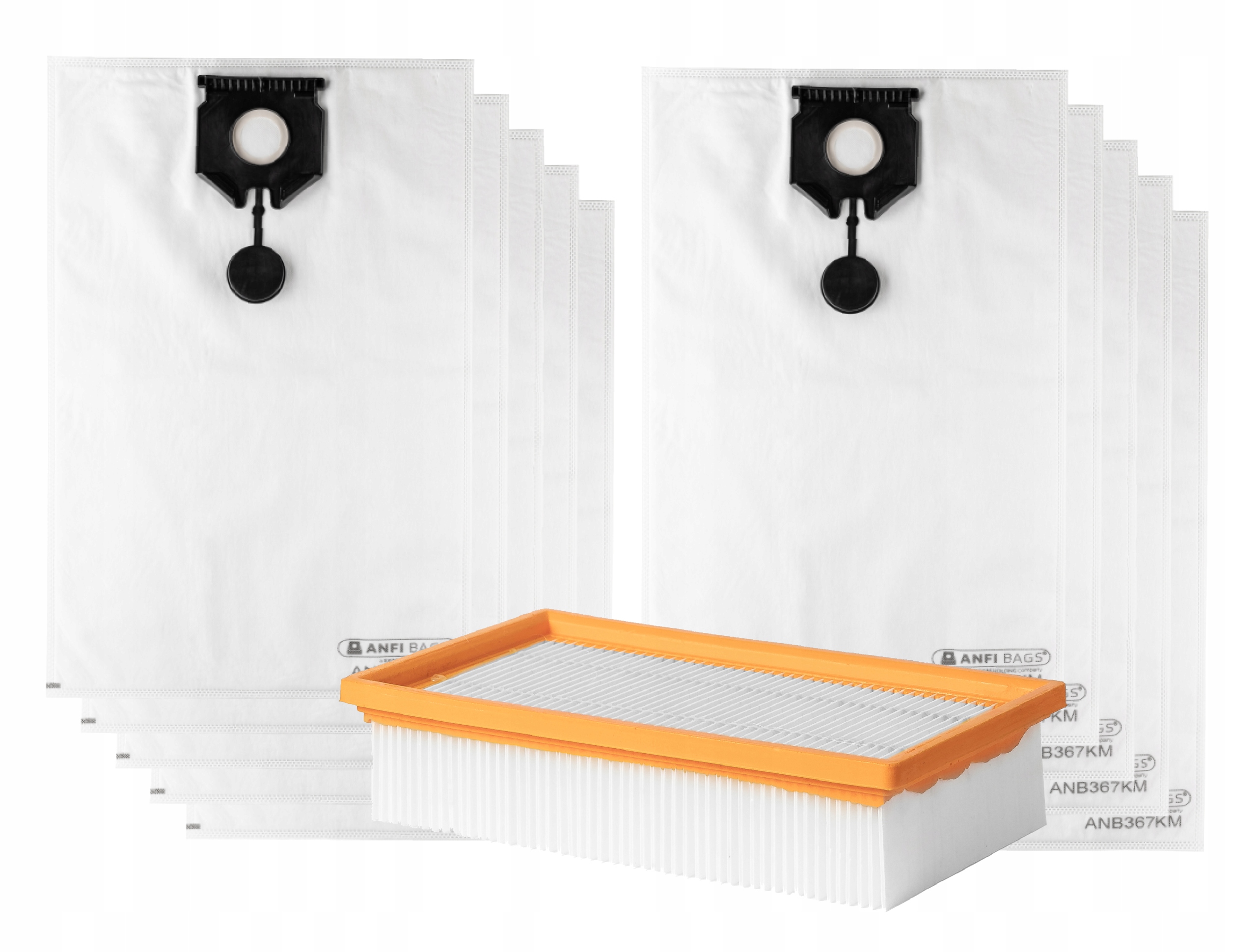 10x Worki Filtr Do Karcher Nt 30/1 Ap L Tact Te M