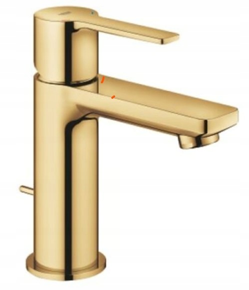 Bateria umywalkowa Grohe Lineare 32109GL1 roz.XS złota korek
