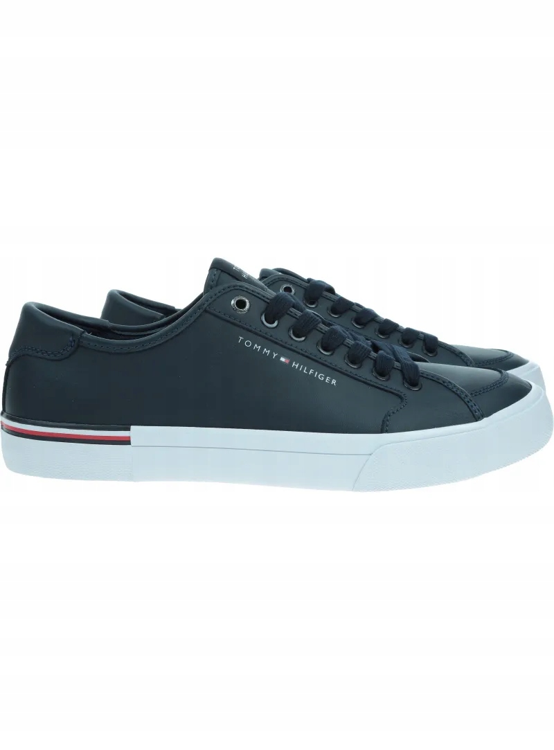 Tenisky Tommy Hilfiger Core Corporate Vulc Leather FM0FM05399 DW5 41