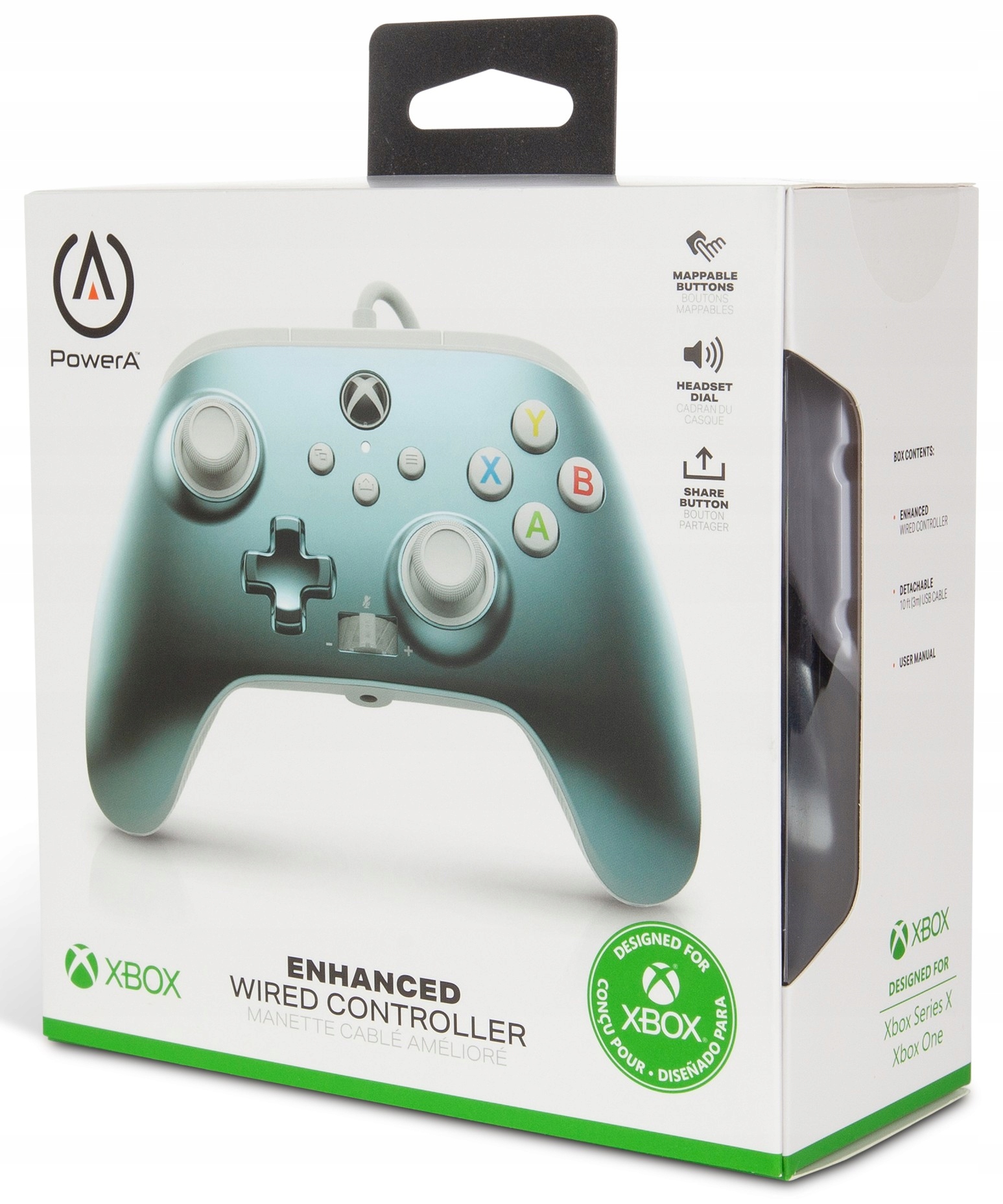 

PowerA Pad przewodowy Xbox Series X|S|One Metalic