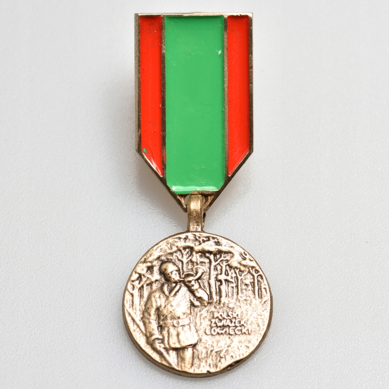 Miniatura Medal Pzł Polski Związek Łowiecki III stopnia brązowy