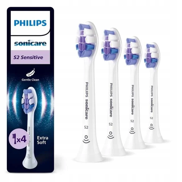 Końcówki do szczoteczki Philips Sonicare Sonicare Sensitive HX6054/87 4 szt