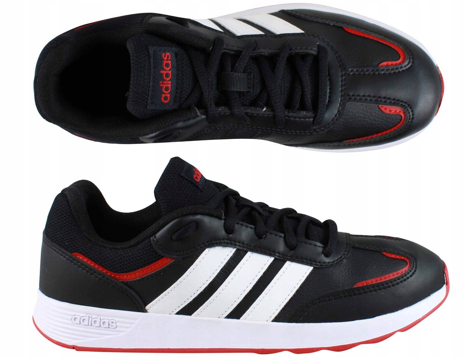 Adidas Tensaur Switch J JH8651 Buty Tenisówki Trampki Dziecięce Czarne