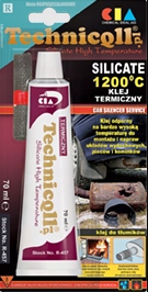 Technicqll Klej termiczny Silicate 1200°C 70ml