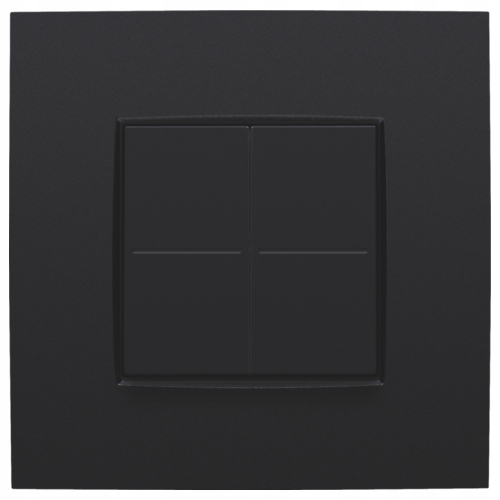 

Niko przycisk Hue HomeKit, Intense czarny mat