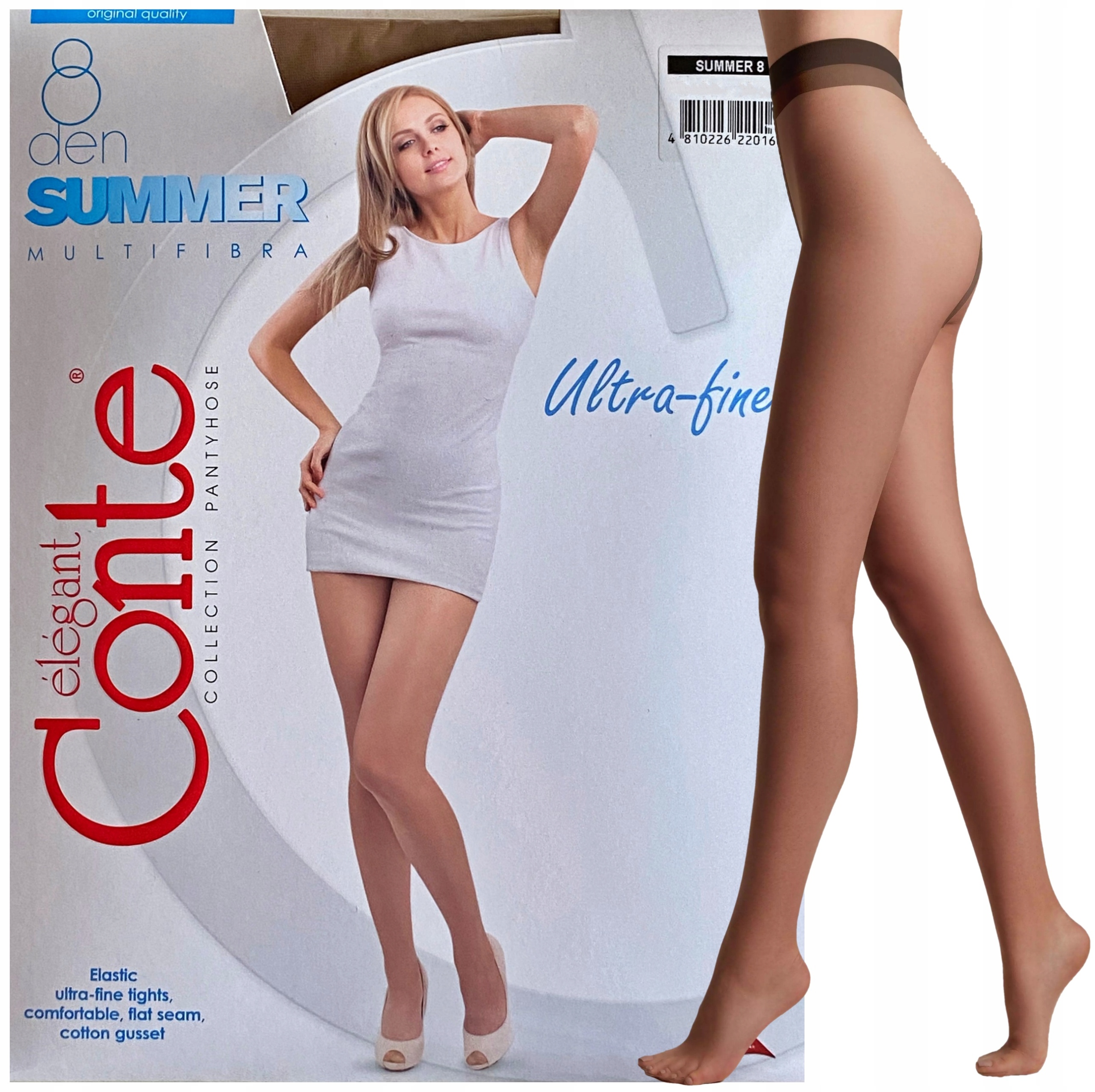 

Rajstopy Damskie Conte 8 Den Summer R4 Nero