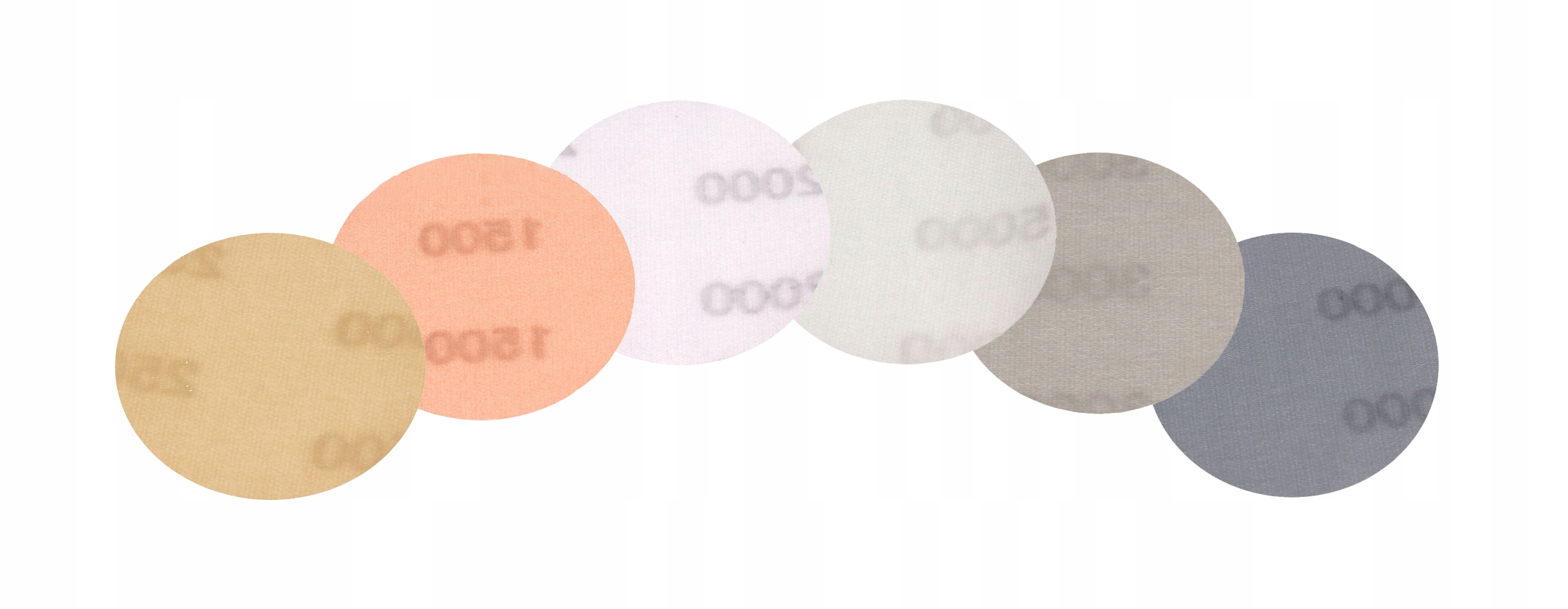 ZESTAW PAPIER WODNY KRĄŻKI RZEP 75mm P1500 - P5000 EAN (GTIN) 5903715133054