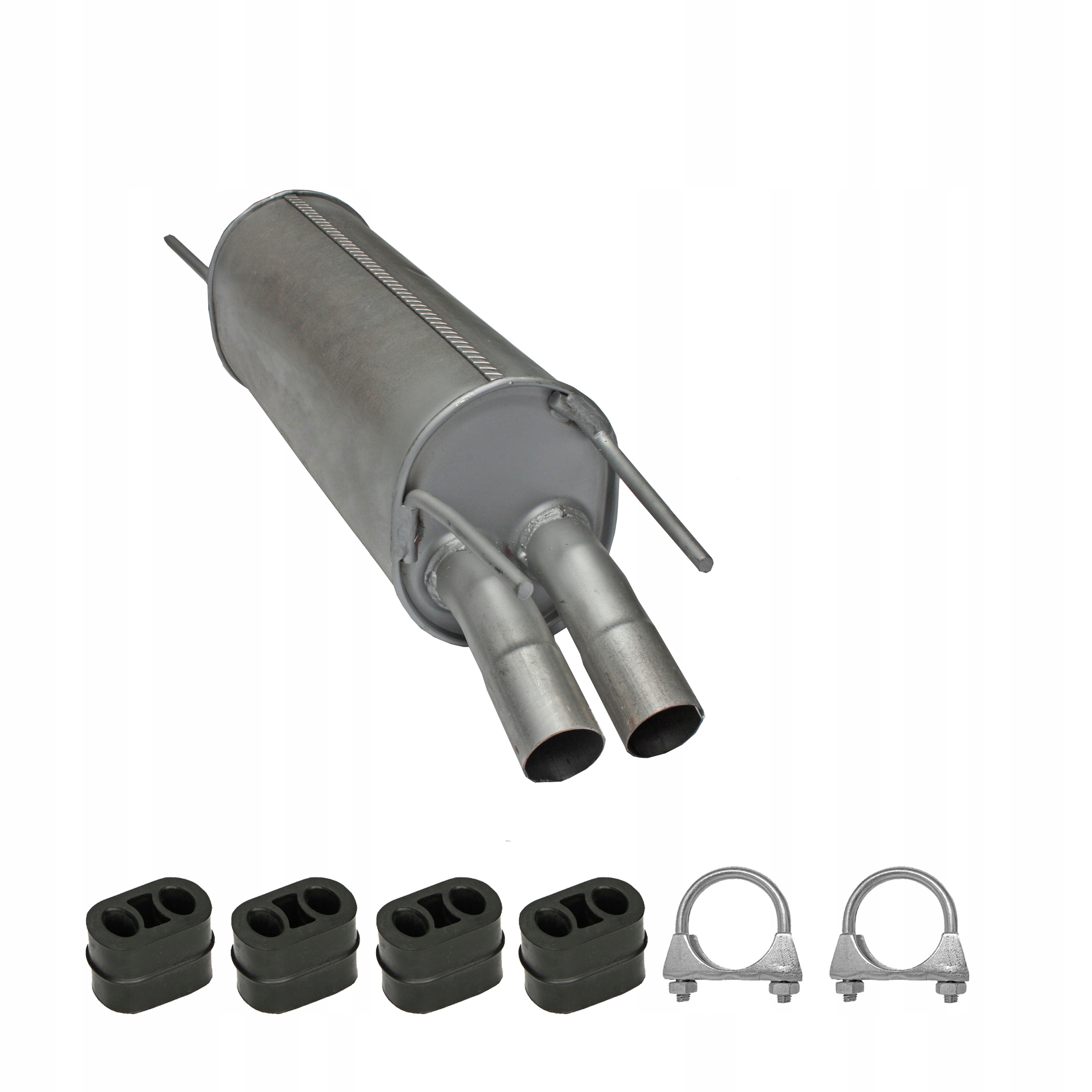 ZEST.07.162 - задній глушник Opel Omega B 2.5 V6 / 2.6 V6 1994-