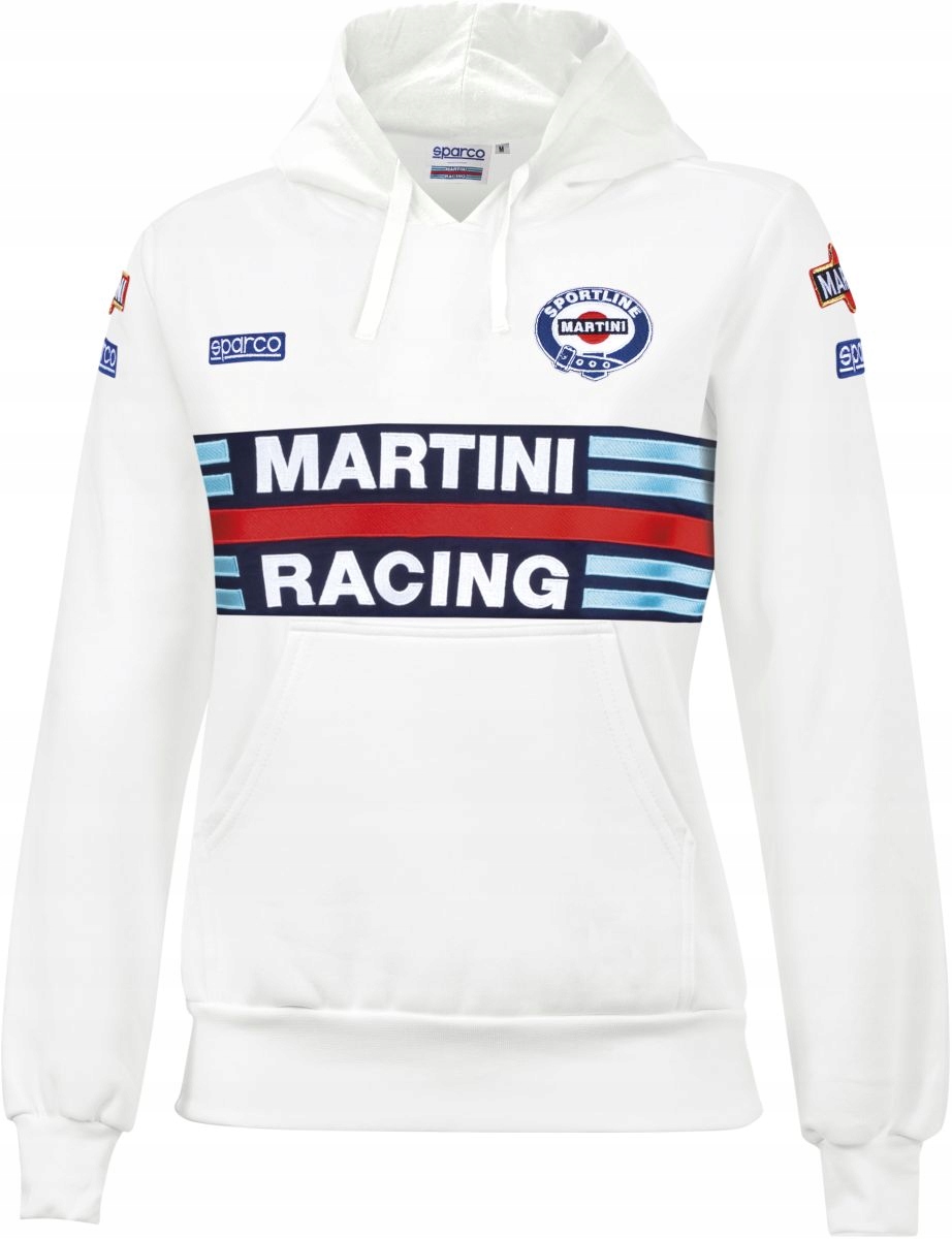Dámska mikina s kapucňou Sparco Martini Racing L