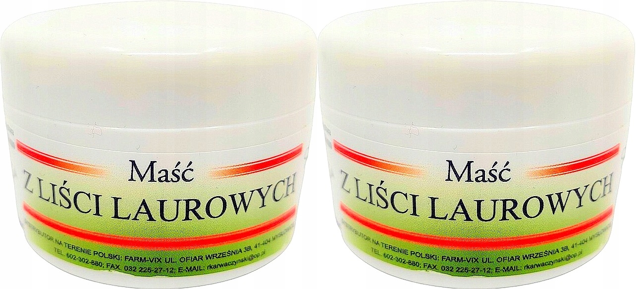 

Maść z Liści Laurowych 100ml /skręcenia+ /Farm-Vix