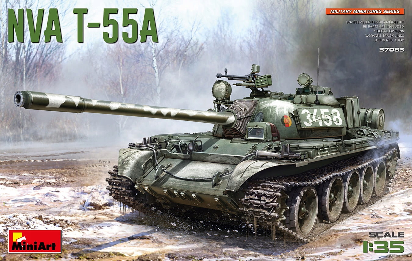 Nva T-55A 1:35 MiniArt 37083