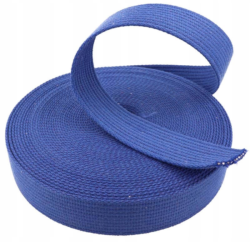 

Taśma Parciana 40mm Bawełniana kolor: niebieski