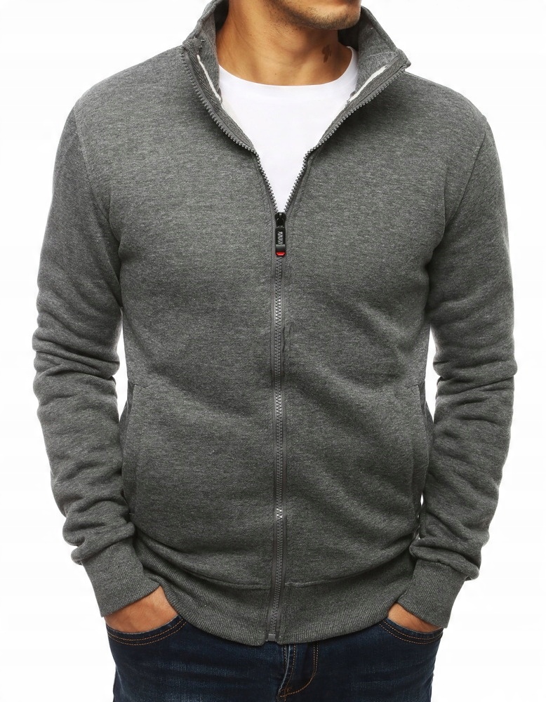 

Bluza Męska Rozpinana Bez Kaptura bx4111 - M