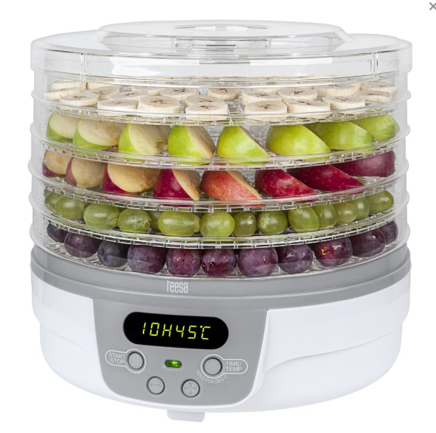 Sušička potravin Teesa 250 W pro houby a ovoce