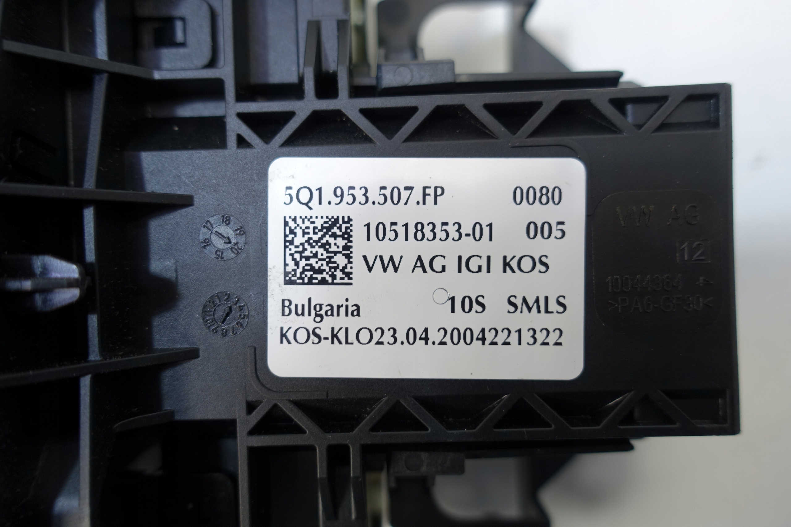 MANETKA switch VW GOLF SKODA 5Q1953507FP