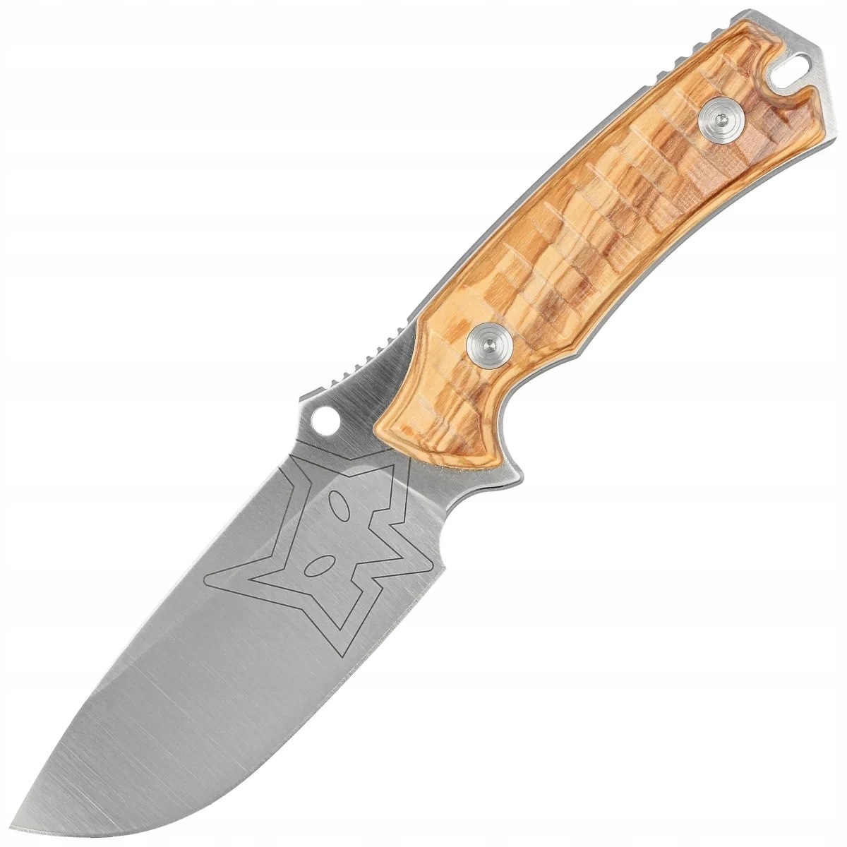 Nóż Fox Oxylos Olive Wood, Satin Becut (FX-616 Ol)