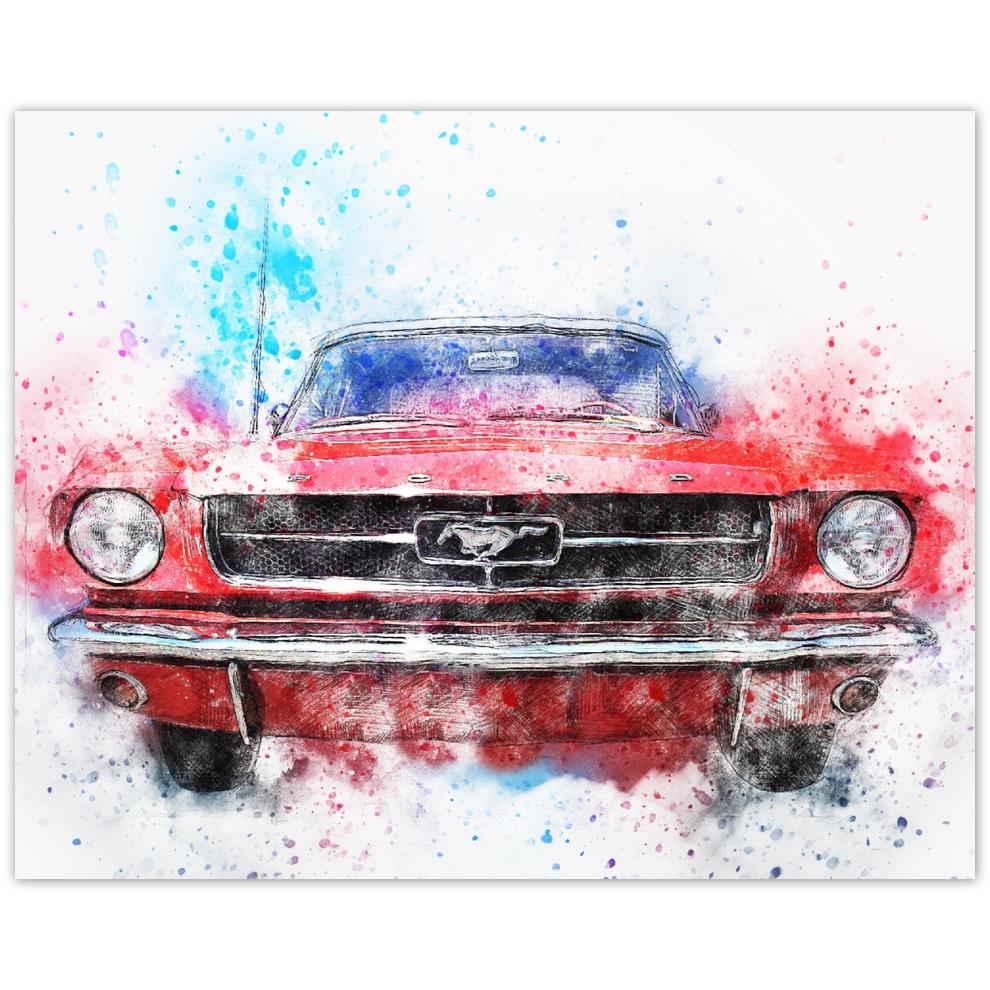 

Plakat 50x40 Ford Mustang