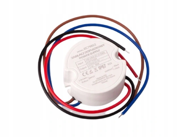

Zasilacz dopuszkowy Led 12V 30W 2,5A hermetyczny