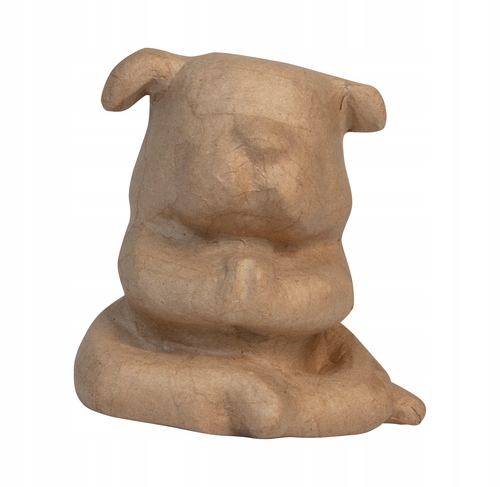 Buldok Figura z papírové hmoty Akcesoria kreativní pro Decoupage Ruční Práce