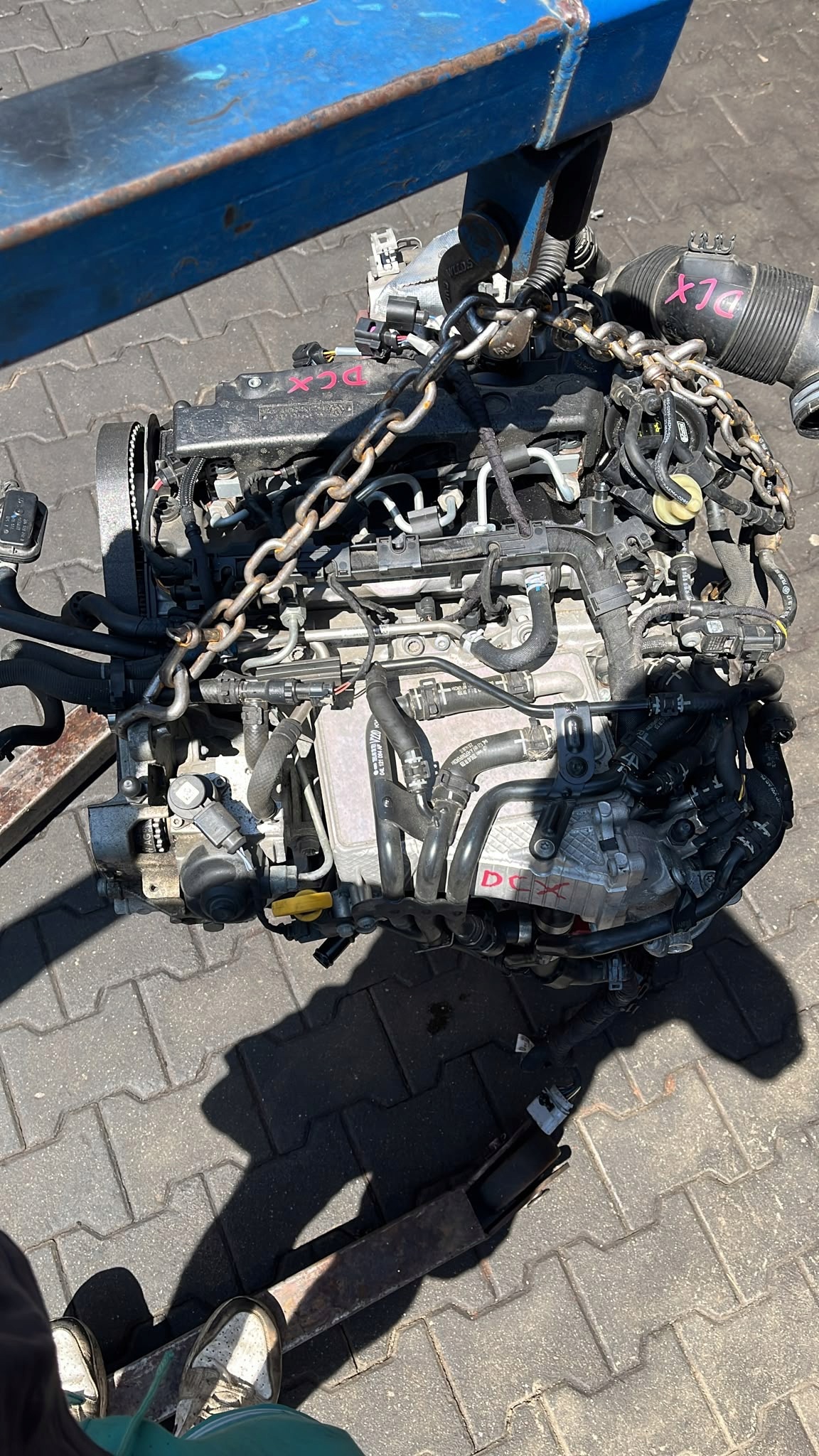 engine complete SKODA 1,6 TDI 50TYS KM DCX