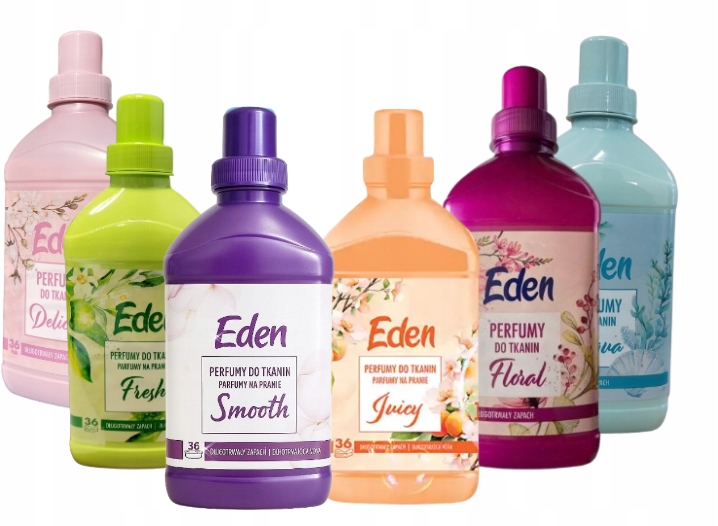 Levně 6xEDEN Delicate Eden Květinový Svěží Aqua Hladký Šťavnatý 6x720 ml