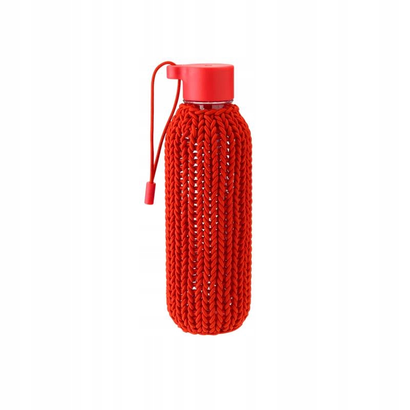 Láhev na vodu v červeném obalu 600 ml Catch-It Rig-tig