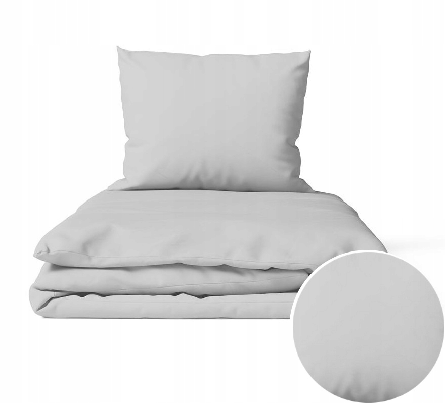 Hotelové Povlečení 160x200 1 povlak na polštář Bavlna 100%, barva: Ocelová