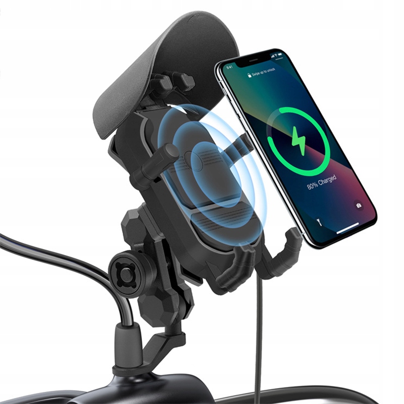 

Motocyklowy Uchwyt Telefon Tłumik Drgań Indukcyjny