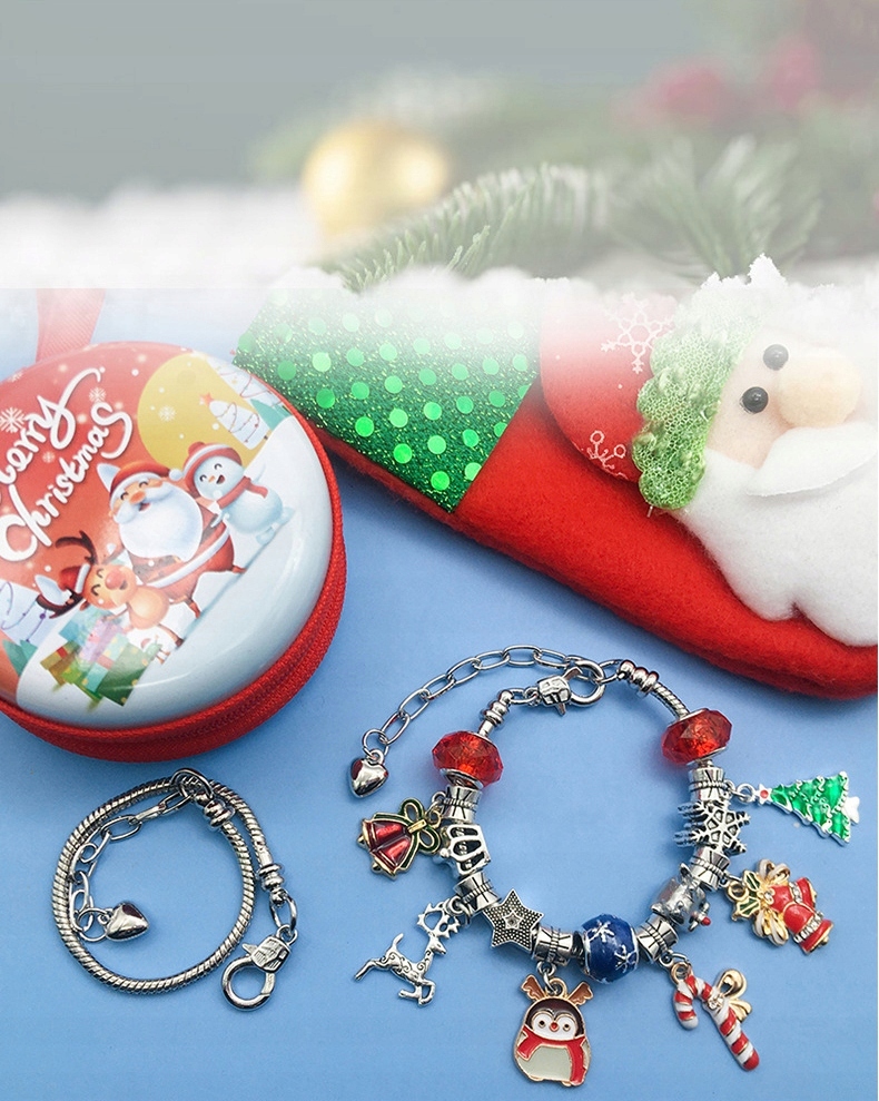 KALENDARZ ADWENTOWY BRANSOLETKA BIŻUTERIA 24szt Marka inna